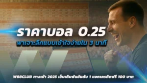 ราคาบอล 0.25 คือ