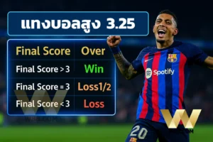 ราคาบอล 3.25 คือ